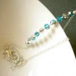 Half Silver Plated Aquamari..
